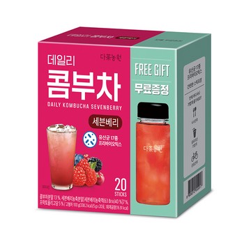 데일리 콤부차 세븐베리(5g*20T/다농원)