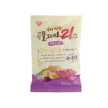 구워만든 곡물그대로21 자색고구마(150g/개미식품) 구워만든 곡물그대로21 자색고구마(150g/개미식품)