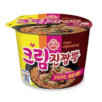 <업체별도배송>크림진짬뽕 큰컵(105g*12개/박스/오뚜기) <업체별도배송>크림진짬뽕 큰컵(105g*12개/박스/오뚜기)