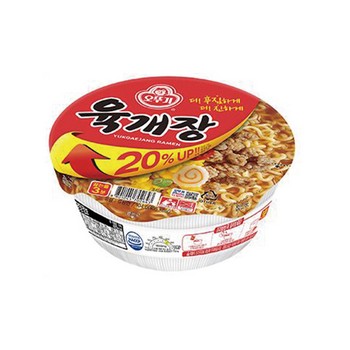 <업체별도배송>육개장 작은컵(104g*6개/박스/오뚜기)