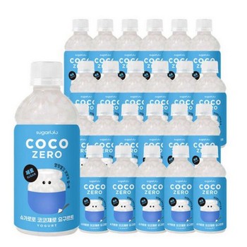 <업체별도배송>슈가로로 코코제로 요구르트(340ml*24입/인테이크) <업체별도배송>슈가로로 코코제로 요구르트(340ml*24입/인테이크)