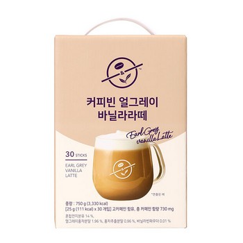 커피빈 얼그레이 바닐라라떼 30T