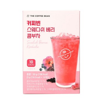 커피빈 스웨디시베리 콤부차 10T 커피빈 스웨디시베리 콤부차 10T