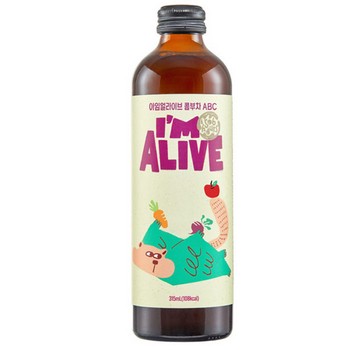 아임얼라이브 콤부차 ABC(315ml/프레시코)