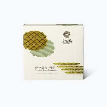 오설록 프리미엄 녹차와플 72g