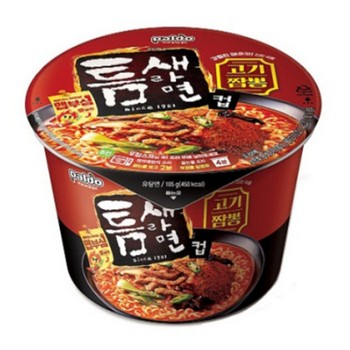 <업체별도배송>팔도 틈새라면 고기짬뽕 큰컵 1박스 105GX16개입 <업체별도배송>팔도 틈새라면 고기짬뽕 큰컵 1박스 105GX16개입