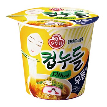 <업체별도배송>컵누들 우동맛(38.1g*15개입/Box/오뚜기)