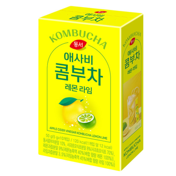 동서 애사비 콤부차 레몬라임(5g*10T/동서식품)