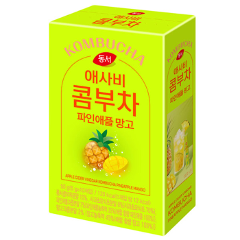 동서 애사비 콤부차 파인애플 망고(5g*10T/동서식품)