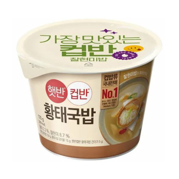 <업체별도배송>햇반 컵반 황태국밥 170g(24개/박스/CJ) <업체별도배송>햇반 컵반 황태국밥 170g(24개/박스/CJ)