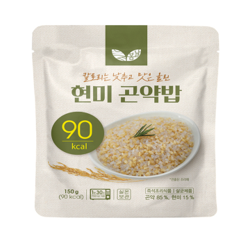 현미곤약밥
