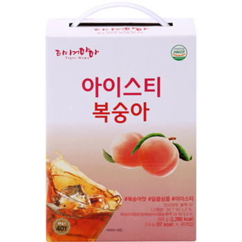 아이스티 복숭아(14g/40T/고려인삼제품공사)