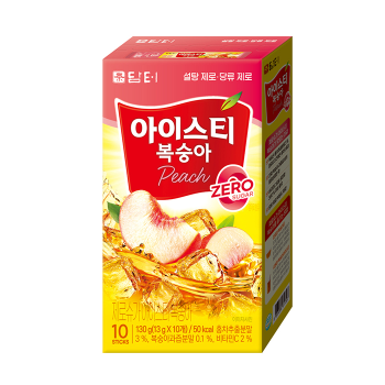 제로슈가 아이스티 복숭아(10T/담터) 제로슈가 아이스티 복숭아(10T/담터)