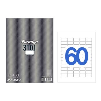 바코드용 라벨(LQ-3101/20매/60칸/폼텍) 바코드용 라벨(LQ-3101/20매/60칸/폼텍)