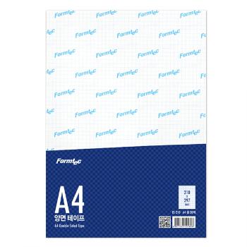 양면테이프(BS-210/A4/20매/폼텍) 양면테이프(BS-210/A4/20매/폼텍)