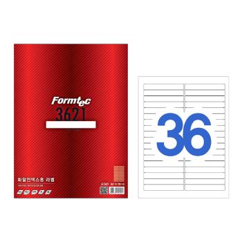 화일인덱스용 라벨(LQ-3621/20매/36칸/폼텍) 화일인덱스용 라벨(LQ-3621/20매/36칸/폼텍)