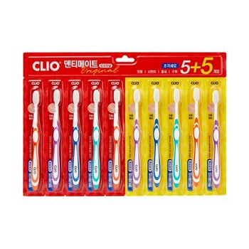 클리오 덴티메이트 오리지널 초극세모 5 5 칫솔(CLIO) (주)오피스디포 코리아