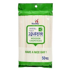 고급 나무젓가락(50개입/애런) 고급 나무젓가락(50개입/애런)