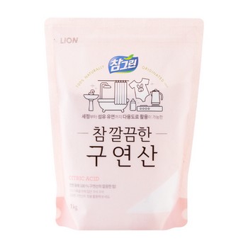<업체별도배송>참그린 참 깔끔한 구연산(1kg/라이온코리아) <업체별도배송>참그린 참 깔끔한 구연산(1kg/라이온코리아)