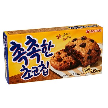 촉촉한 초코칩(160g/6 2입/오리온)
