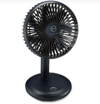 <업체별도배송>4인치 탁상용선풍기(MONO-4TBFC/네이비/7엽날개/BLDC모터/C타입 케이블/60도 각도조절)