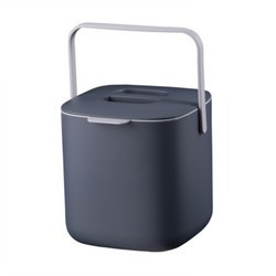 리템 음식물 쓰레기통 (다크그레이/2.6L/53200/시스맥스)