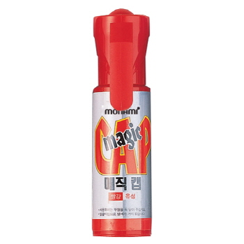 매직캡(적/1자루/모나미)