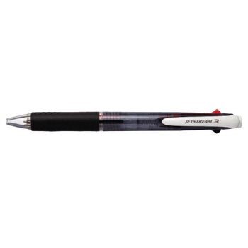 제트스트림 3색볼펜(0.7/SXE3-400-07/흑색바디/1자루/MITSUBISHI)