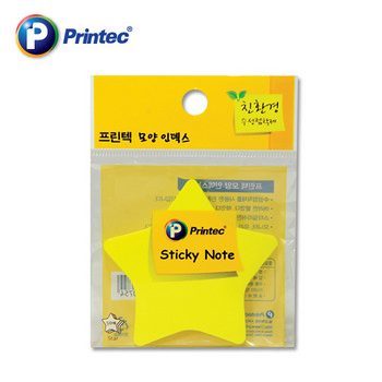 스티키노트(DI012/별모양/50매/프린텍)