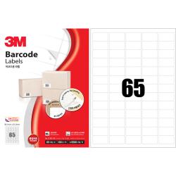 3M 일반형 바코드 라벨 (21365/65칸/100매) 오피스디포