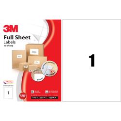3M 일반형 A4전지 라벨 (21301/1칸/20매) 오피스디포
