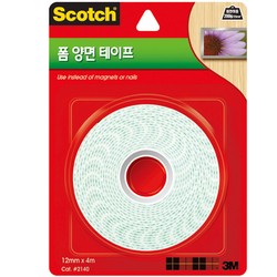 스카치 폼 양면 테이프(2140/3M)