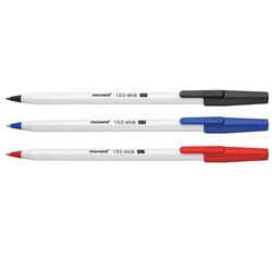 153 Stick 볼펜(적/0.7/12자루/모나미) 153 Stick 볼펜(적/0.7/12자루/모나미)
