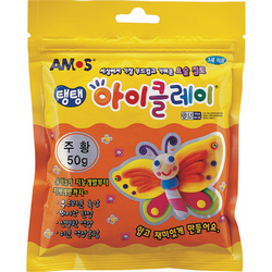 탱탱 아이클레이 파우치 주황(50g) 탱탱 아이클레이 파우치 주황(50g)