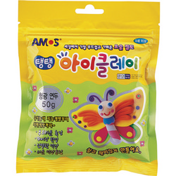 탱탱 아이클레이 파우치 형광연두(50g)