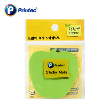 스티키노트(DI014/사과모양/50매/프린텍) 스티키노트(DI014/사과모양/50매/프린텍)