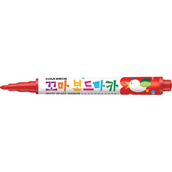 꼬마보드마카(적/12자루/모나미)
