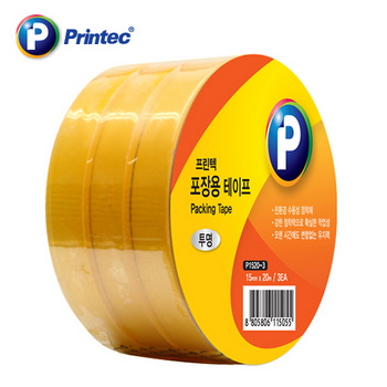 포장용테이프(투명OPP 3EA/P1520-3/15mmx20m/프린텍)