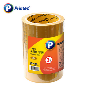 포장용테이프(미색/OPP 3EA /P4845BR-3/ 48mm x 40m 5m/프린텍) 포장용테이프(미색/OPP 3EA /P4845BR-3/ 48mm x 40m 5m/프린텍)