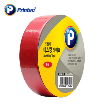 마스킹테이프(빨강/M2410R /24mm x 10m /프린텍) 마스킹테이프(빨강/M2410R /24mm x 10m /프린텍)
