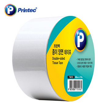 종이양면테이프(1EA /T4810 /48mm x10m/프린텍) 종이양면테이프(1EA /T4810 /48mm x10m/프린텍)