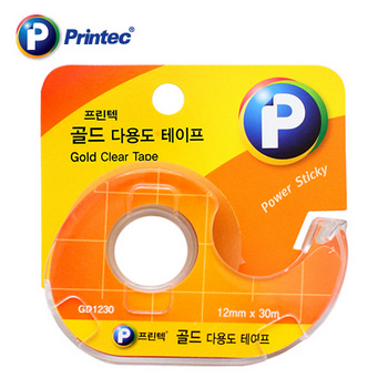 골드다용도테이프(디스펜서/GD1230 / 12mm x 30m/프린텍) 골드다용도테이프(디스펜서/GD1230 / 12mm x 30m/프린텍)