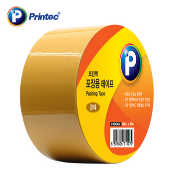 포장용테이프(미색/P4845BR/48mmx40m 5m/프린텍) 포장용테이프(미색/P4845BR/48mmx40m 5m/프린텍)