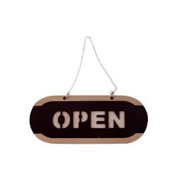 <업체별도배송>OPEN/CLOSED(우드/218*90*10T양면걸이용/아트사인)/6702