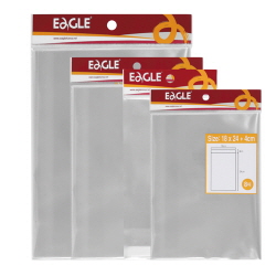 투명한 접착봉투(특대/300*400/8매/Eagle)