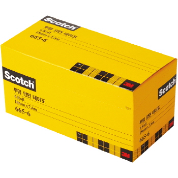 스카치 투명 양면테이프 오피스팩(665R-6/12mm*6.35M/3M) 스카치 투명 양면테이프 오피스팩(665R-6/12mm*6.35M/3M)