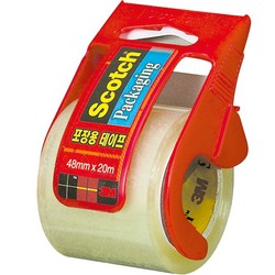 스카치 포장용테이프(132D/투명/디스펜서 포함/48mm*20M/3M) 스카치 포장용테이프(132D/투명/디스펜서 포함/48mm*20M/3M)