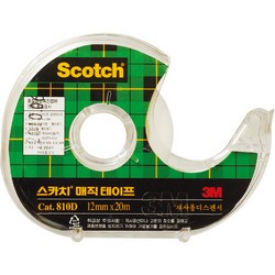 스카치 매직테이프(810D/12mm*20M/3M) 스카치 매직테이프(810D/12mm*20M/3M)