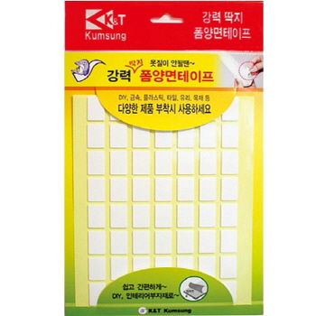 양면폼테이프(사각/12*18mm/112개)