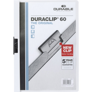클립화일(2209/백색/60매/DURABLE) 클립화일(2209/백색/60매/DURABLE)